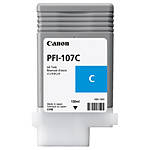 Canon PFI-107C Cyan Ink Cartridge 0