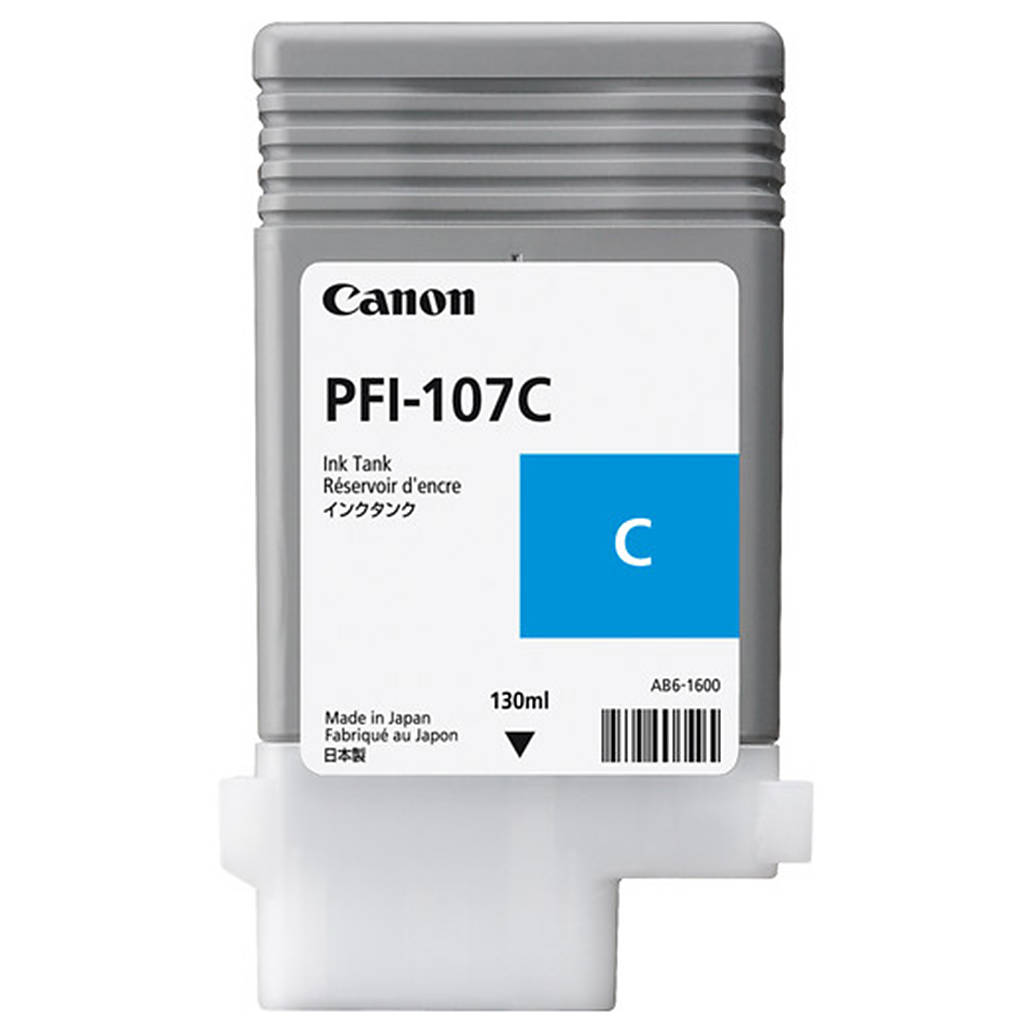 Canon PFI-107C Cyan Ink Cartridge