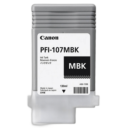 Canon PFI-107MBK Matte Black Ink Cartridge
