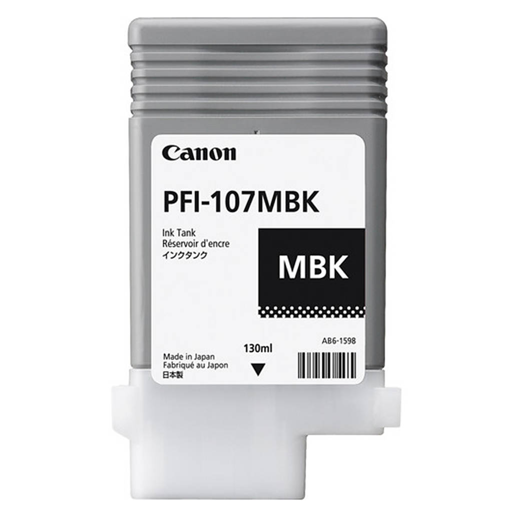 Canon PFI-107MBK Matte Black Ink Cartridge