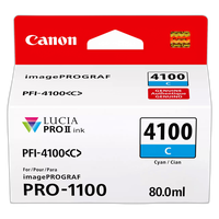 Canon PFI-4100 Cyan Ink for PRO-1000 Printer 0