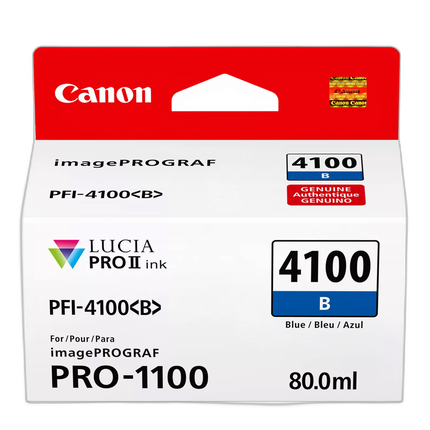 Canon PFI-4100 Blue Ink for PRO-1000 Printer
