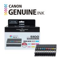 Canon PFI-5100 10-Cartridge Ink Set for  PRO-310 Printer 1