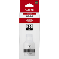 Canon GI-26 Pigment Black Ink Bottle 1