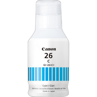 Canon GI-26 Pigment Cyan Ink Bottle 0