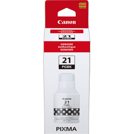 Canon GI-21 Pigment Black Ink Bottle (170mL)
