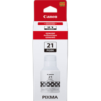 Canon GI-21 Pigment Black Ink Bottle (170mL) 0
