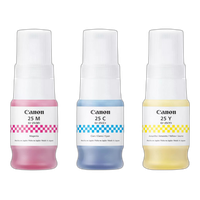 Canon GI-25 CMY Ink Bottle Value Pack 0