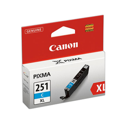 Canon CLI-251 XL High-Capacity Cyan Ink Cartridge