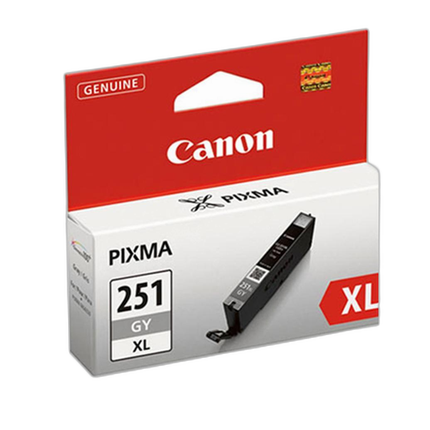 Canon CLI-251 XL High-Capacity Gray Ink Cartridge