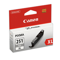 Canon CLI-251 XL High-Capacity Gray Ink Cartridge 0