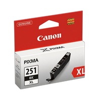 Canon CLI-251 XL High-Capacity Black Ink Cartridge 0