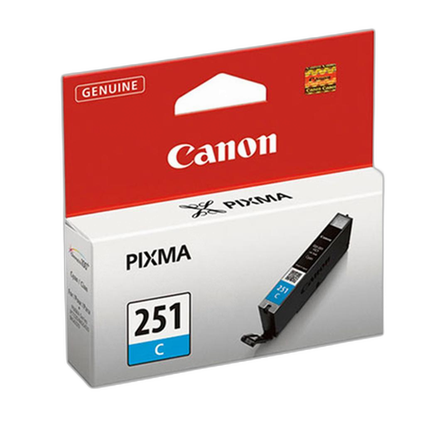 Canon CLI-251 Standard Capacity Cyan Ink Cartridge