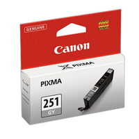 Canon CLI-251 Standard Capacity Gray Ink Cartridge 0
