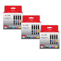 Canon CLI-251 BK/CMY 4 PK Value Pack Ink for Canon InkJet Printers-3 PK 0
