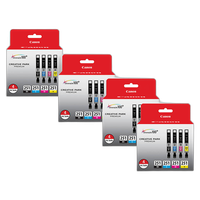 Canon CLI-251 BK/CMY 4 PK Value Pack Ink for Canon InkJet Printers-4 PK 0