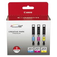 Canon CLI-251 3-Color Ink Cartridge Pack 1