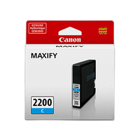 Canon PGI-2200 Cyan Pigment Ink Cartridge 1