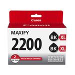 Canon PGI-2200 XL Black Twin Pack for Canon Maxify MB5320 iB4020 and MB5020 0