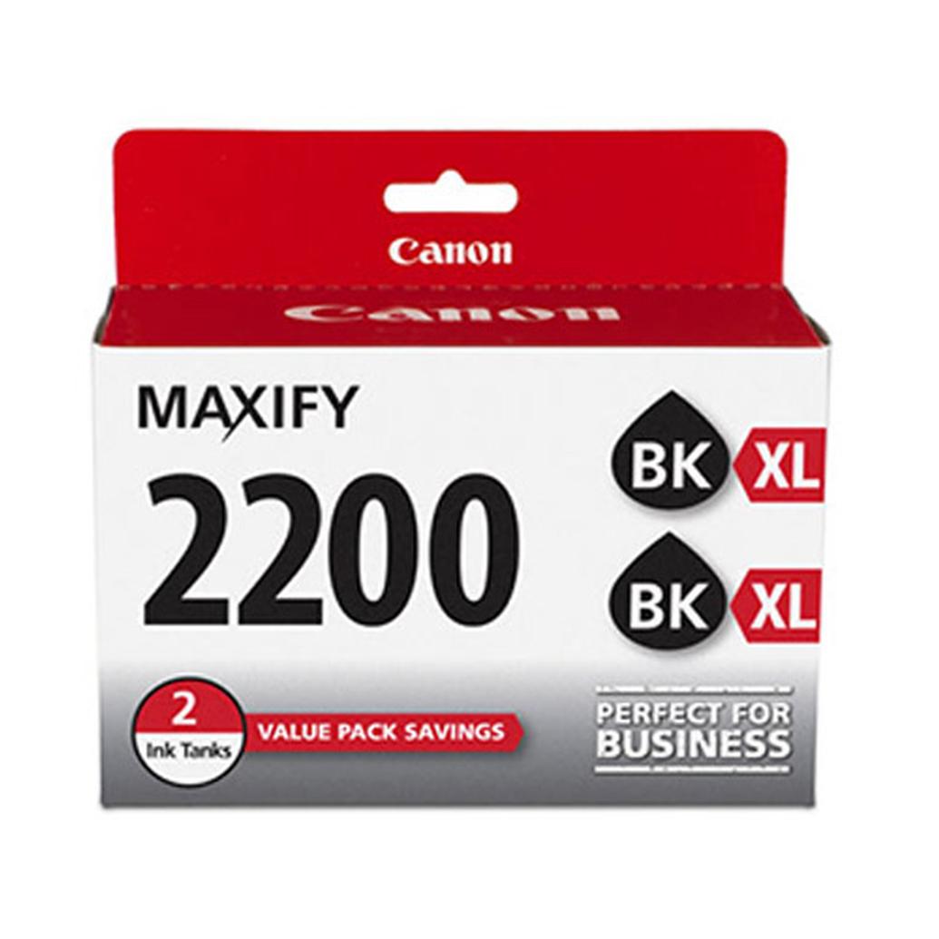 Canon PGI-2200 XL Black Twin Pack for Canon Maxify MB5320 iB4020 and MB5020