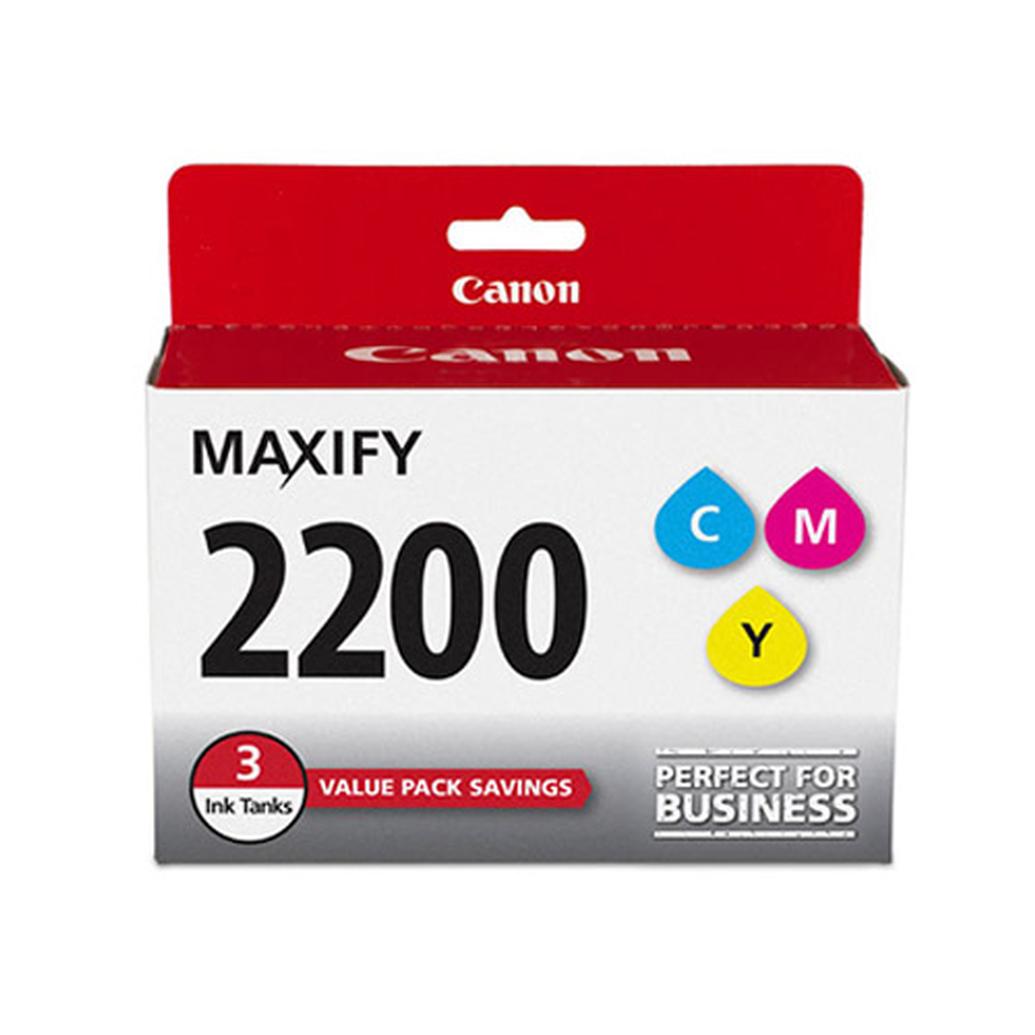Canon PGI-2200 CMY 3 Ink Value Pack for Canon Maxify MB5320 iB4020 MB5020