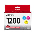 Canon PGI-1200 CMY 3-Pack for Canon Maxify MB2020 and MB2320 0