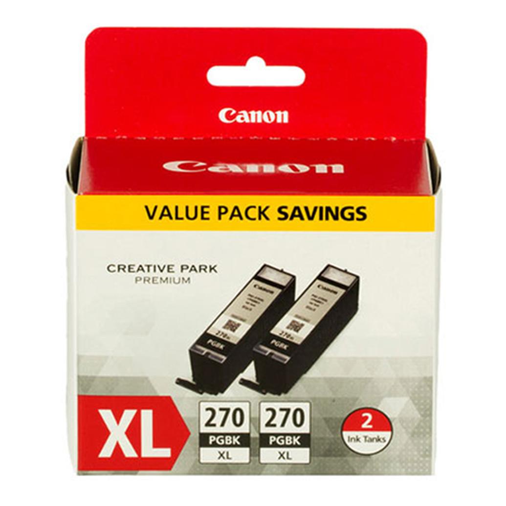 Canon PGI-270XL Pigment Black Twin Pack