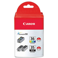 Canon PGI-35/CLI-36 - Value Pack for Canon Pixma iP100 Printer 0