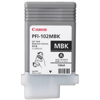Canon PFI-102MBK Matte Black Ink Tank (130 ml) 0
