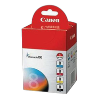 Canon CLI-8 4 Color Ink Cartridge Multipack for Canon Pixma IP Series Printe 0