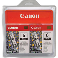 Canon BCI-6BK Black Ink Twin Pack 0