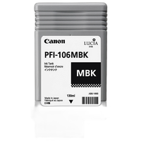 Canon PFI-106MBK Matte Black Ink Cartridge (130 ml) 0