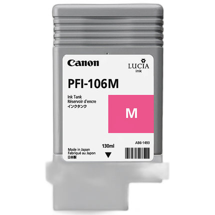 Canon PFI-106M Magenta Ink Cartridge (130 ml)