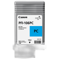 Canon PFI-106PC Photo Cyan Ink Cartridge (130 ml) 0
