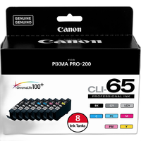 Canon CLI-65 Eight Color Ink Tank Value Pack 0