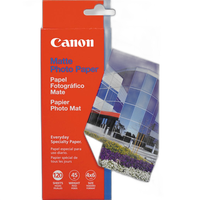 Canon 4X6 Matte Photo Paper (120 Sheets) 0