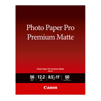 Canon 8.5 x 11 In. Photo Paper Pro Premium Matte Paper (50) 0