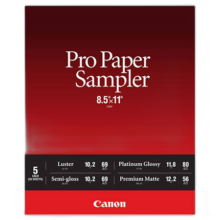 Canon Pro Paper Sampler Pack