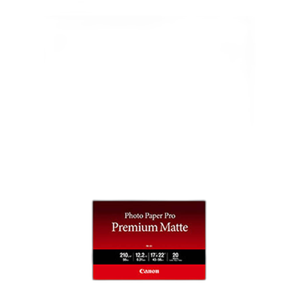 Canon 17x22 Inch Photo Paper Pro Premium Matte (20 Sheets)