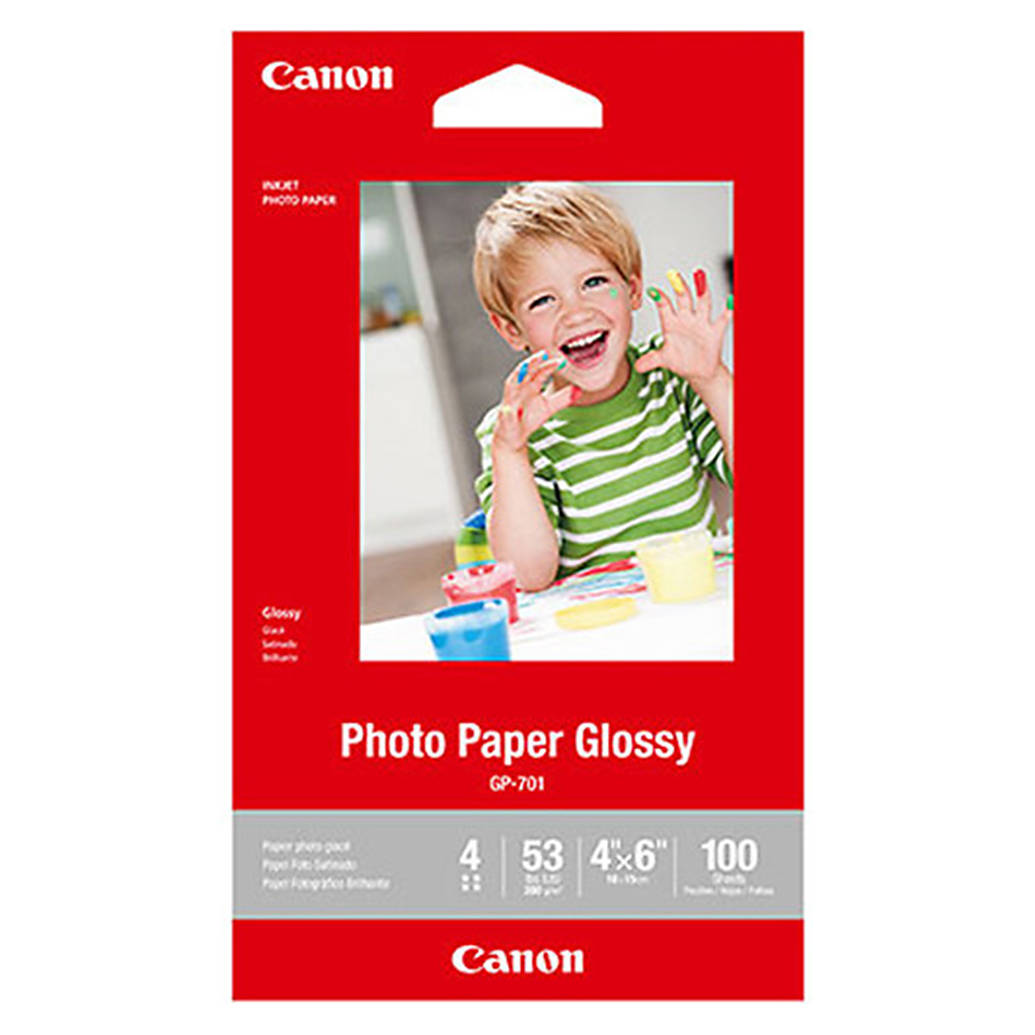 Canon 4x6 Photo Paper Glossy - 100 Sheets