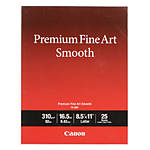 Canon 8.5x11 Premium Fine Art Smooth Paper - 25 Sheets 0