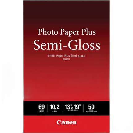 Canon Photo Plus 13x19 Semi-Gloss Paper (50 Sheets)