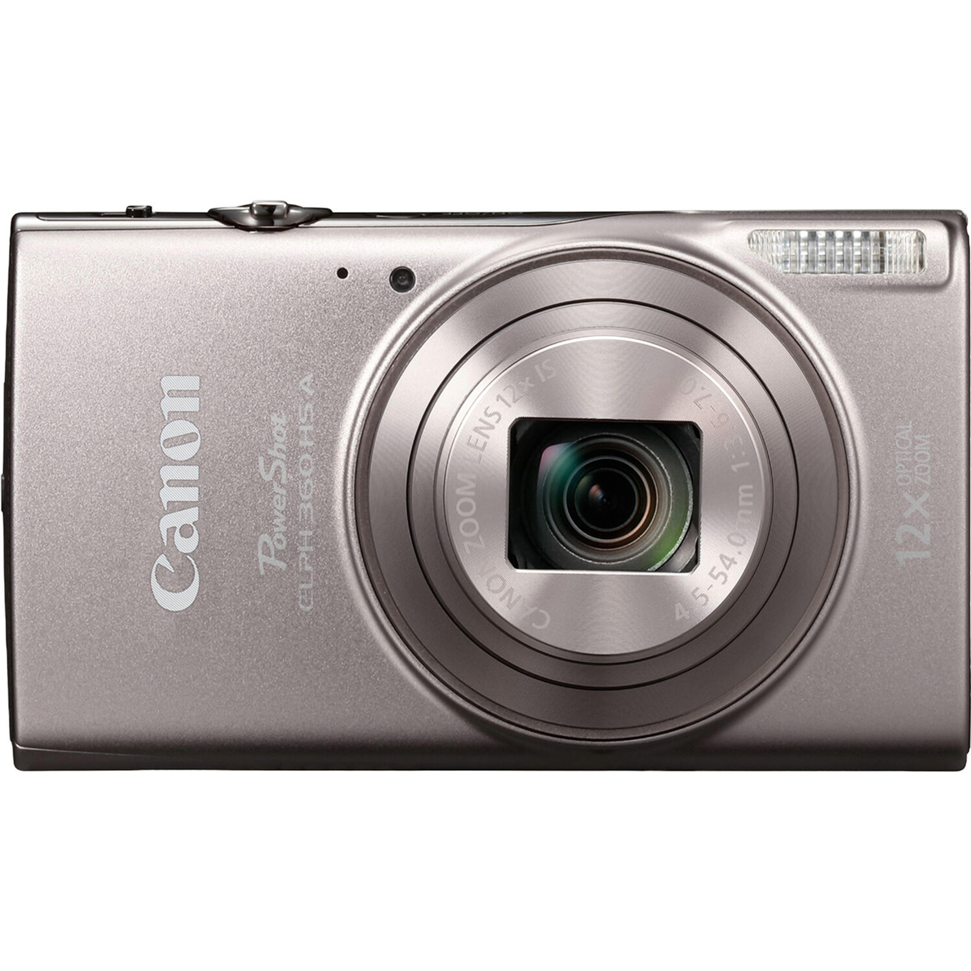 Canon POWERSHOT ELPH 360 HS A Point and Shoot Camera (Silver)