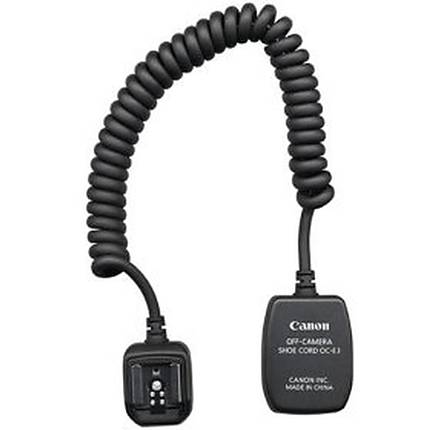 Canon 60cm OC-E3 Off Camera Shoe Cord (Black)
