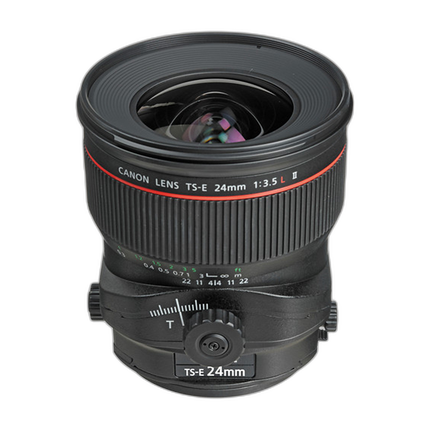 Canon TS-E 24mm f/3.5L II Tilt-Shift Lens - Black