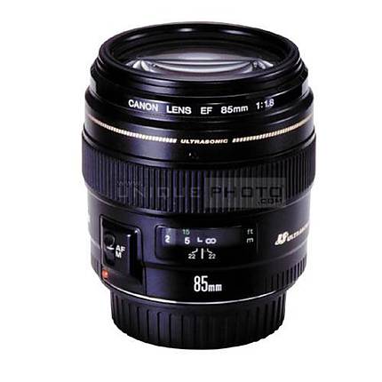 Canon EF 85mm f/1.8 USM Medium Telephoto Lens - Black