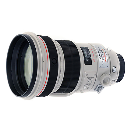 Canon EF 200mm f/2L IS USM Telephoto Lens - White