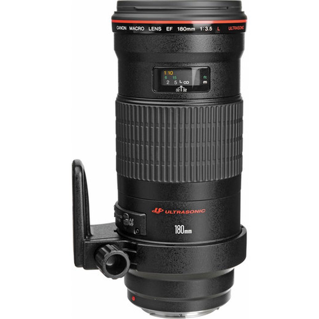 Canon EF 180mm f/3.5L USM Macro Lens - Black
