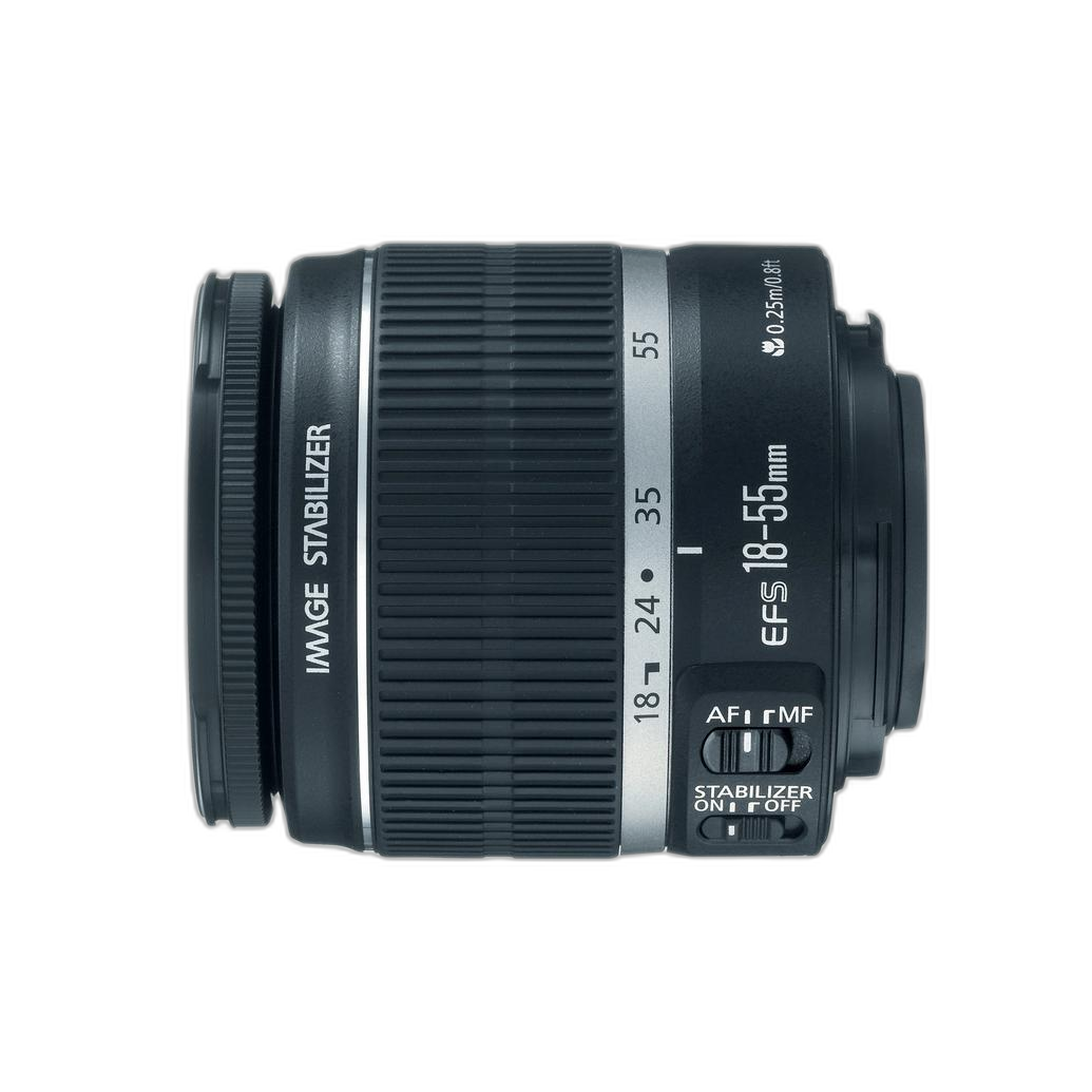 Canon EF-S 18-55mm f/3.5-5.6 IS II Standard Zoom Lens - Black