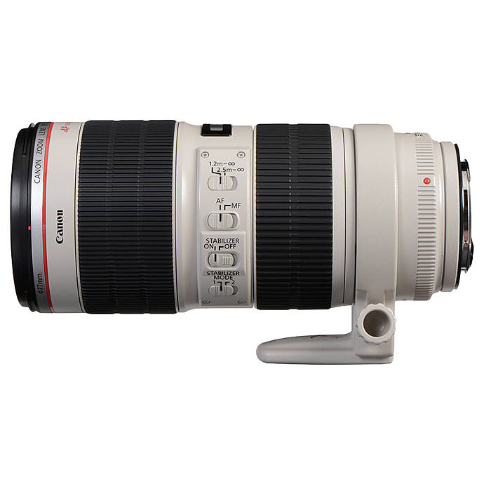 Canon EF 70-200mm f/2.8L IS II USM Telephoto Zoom Lens - White